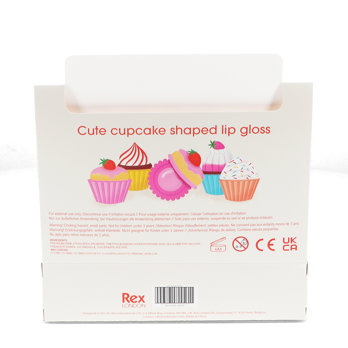 baume à lèvres parfumé mini baies (assortiment) - cupcake