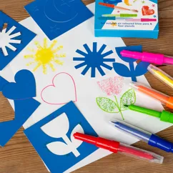 magische blow pens in regenbogenfarben magische blow pens in regenbogenfarben