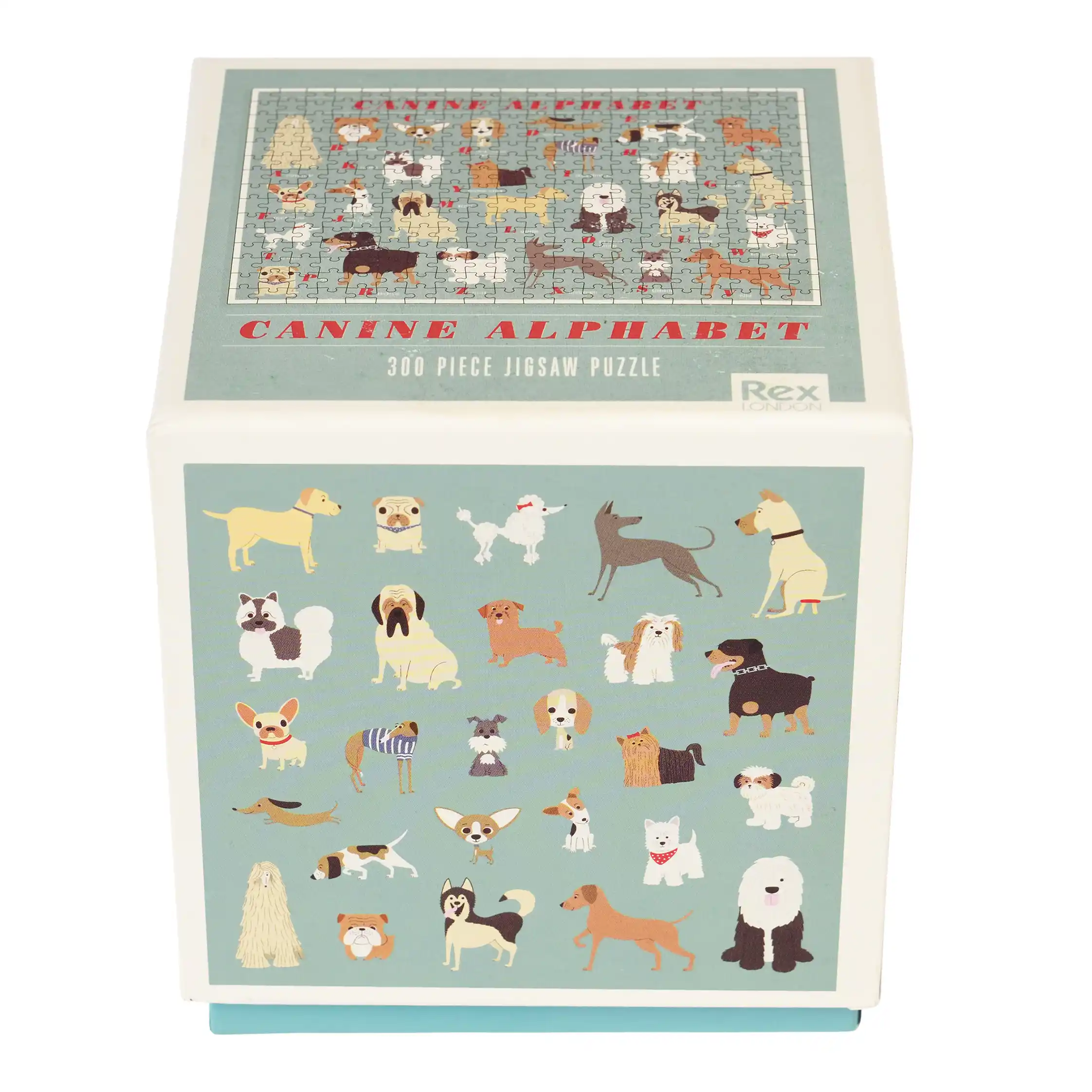 rompecabezas "canine alphabet" 300 piezas best in show