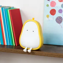 veilleuse rechargeable usb à intensité variable - poire kawaii veilleuse rechargeable usb à intensité variable - poire kawaii