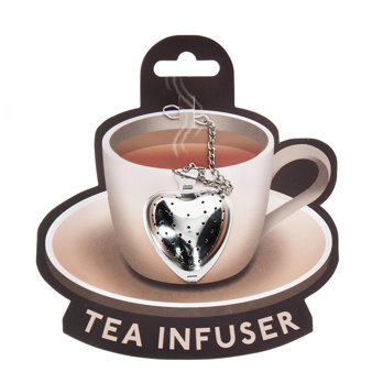 stainless steel tea infuser - heart