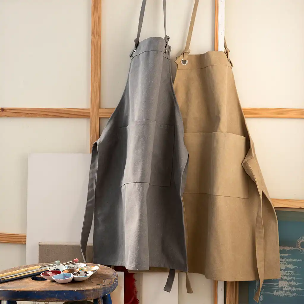 utility apron - dark grey