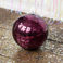 hanging disco ball (15cm) - plum