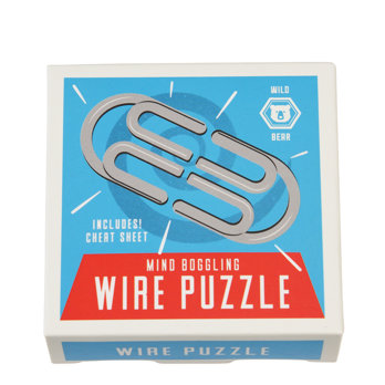 brain teaser wire puzzle - wild bear