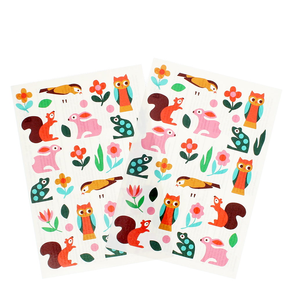 tatouages ​​temporaires - woodland