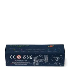 mini colouring and games - space age mini colouring and games - space age