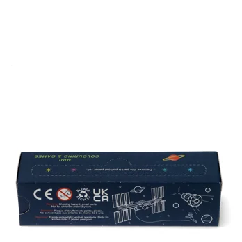 mini colouring and games - space age mini colouring and games - space age