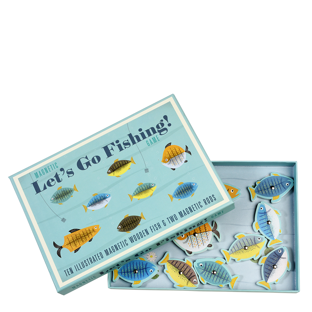 jeu magnetique 'let's go fishing'