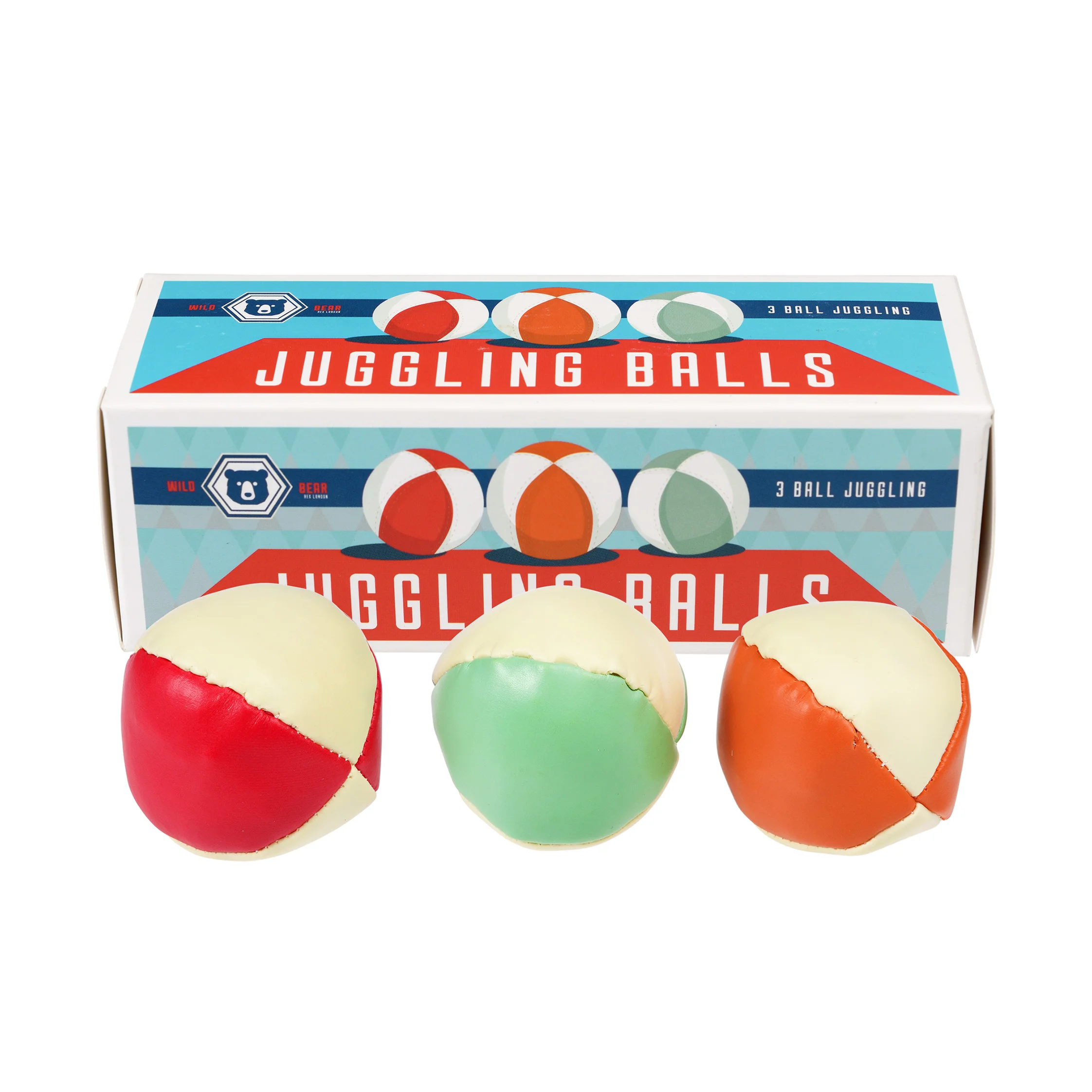 lot de 3 mini balles de jonglage