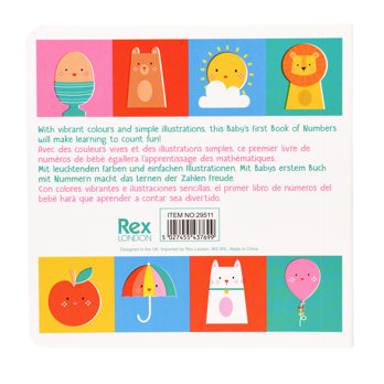 baby's first numbers book