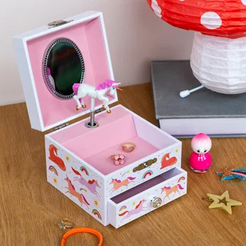 musical jewellery box - unicorn musical jewellery box - unicorn