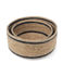 woven seagrass decorative baskets (set of 2) - natural