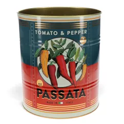 large storage tins (set of 2) - passata
