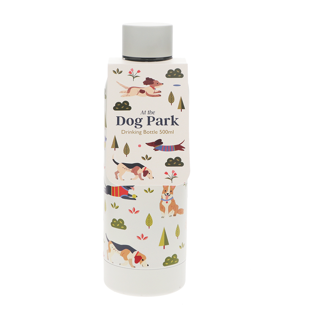 stainless steel bottle 500ml - dog park