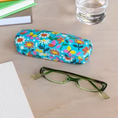 glasses case & cleaning cloth - butterfly garden glasses case & cleaning cloth - butterfly garden
