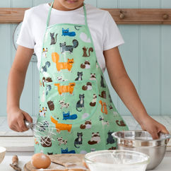children's apron - nine lives