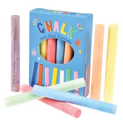 coloured chalk sticks (box of 12)