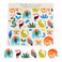 animal stickers - wild wonders