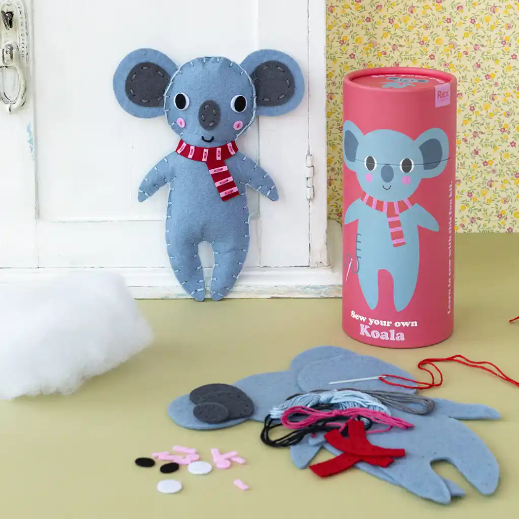 kit de bricolage en feutrine - koala