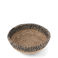 woven seagrass decorative bowl - natural