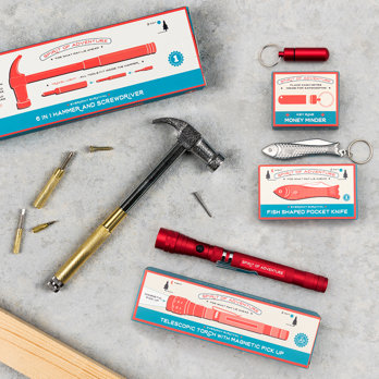 couteau de poche en forme de poisson spirit of adventure