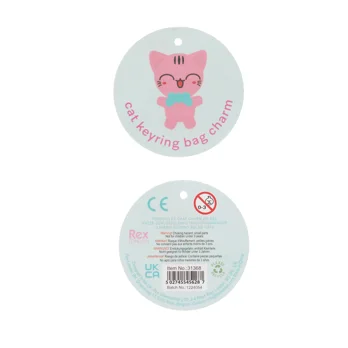 porte-clés bijou de sac - chat porte-clés bijou de sac - chat