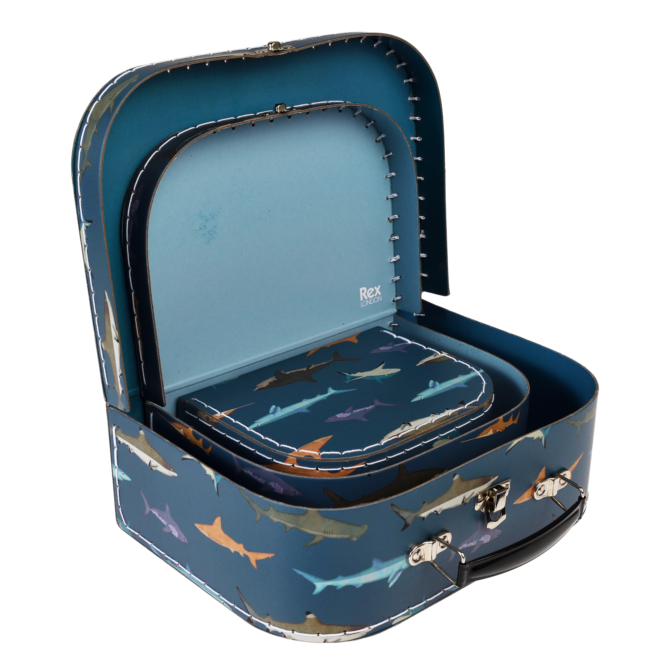 valisettes sharks (lot de 3)