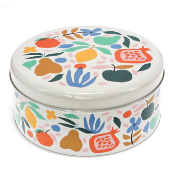 cake storage tin - fruits de provence