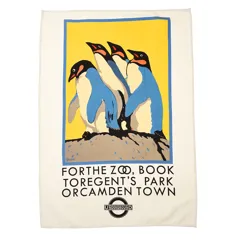 torchon en coton - affiche tfl vintage "for the zoo..." torchon en coton - affiche tfl vintage "for the zoo..."