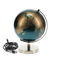 globe terrestre lumineux usb (14,2 cm) - bleu et doré
