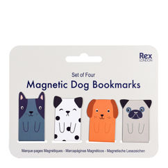magnetische lesezeichen hunde (4-er set)
