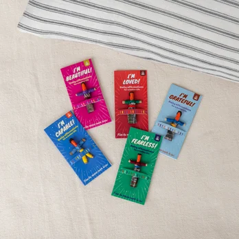 worry dolls - self affirmations (assorted) worry dolls - self affirmations (assorted)