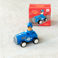 action-rennauto mit druckantrieb blau