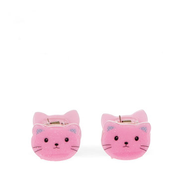 mini pinces à cheveux (lot de 2) - chats roses