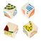 wooden puzzle cubes - wild wonders