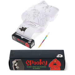 mini-set zum ausmalen und spielen - spooky