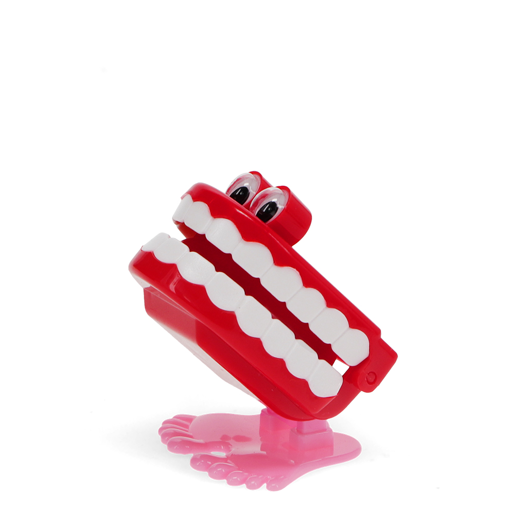 wind-up toy - chattering teeth