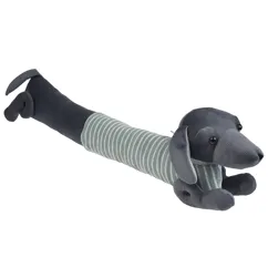 sausage dog draught excluder - green sausage dog draught excluder - green