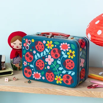 tin case - ladybird tin case - ladybird