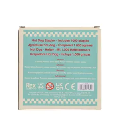 mini agrafeuse avec 1000 agrafes - hot dog mini agrafeuse avec 1000 agrafes - hot dog