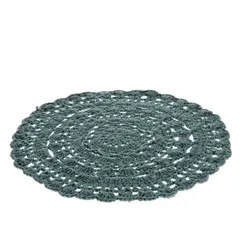 set de table au crochet - sarcelle set de table au crochet - sarcelle