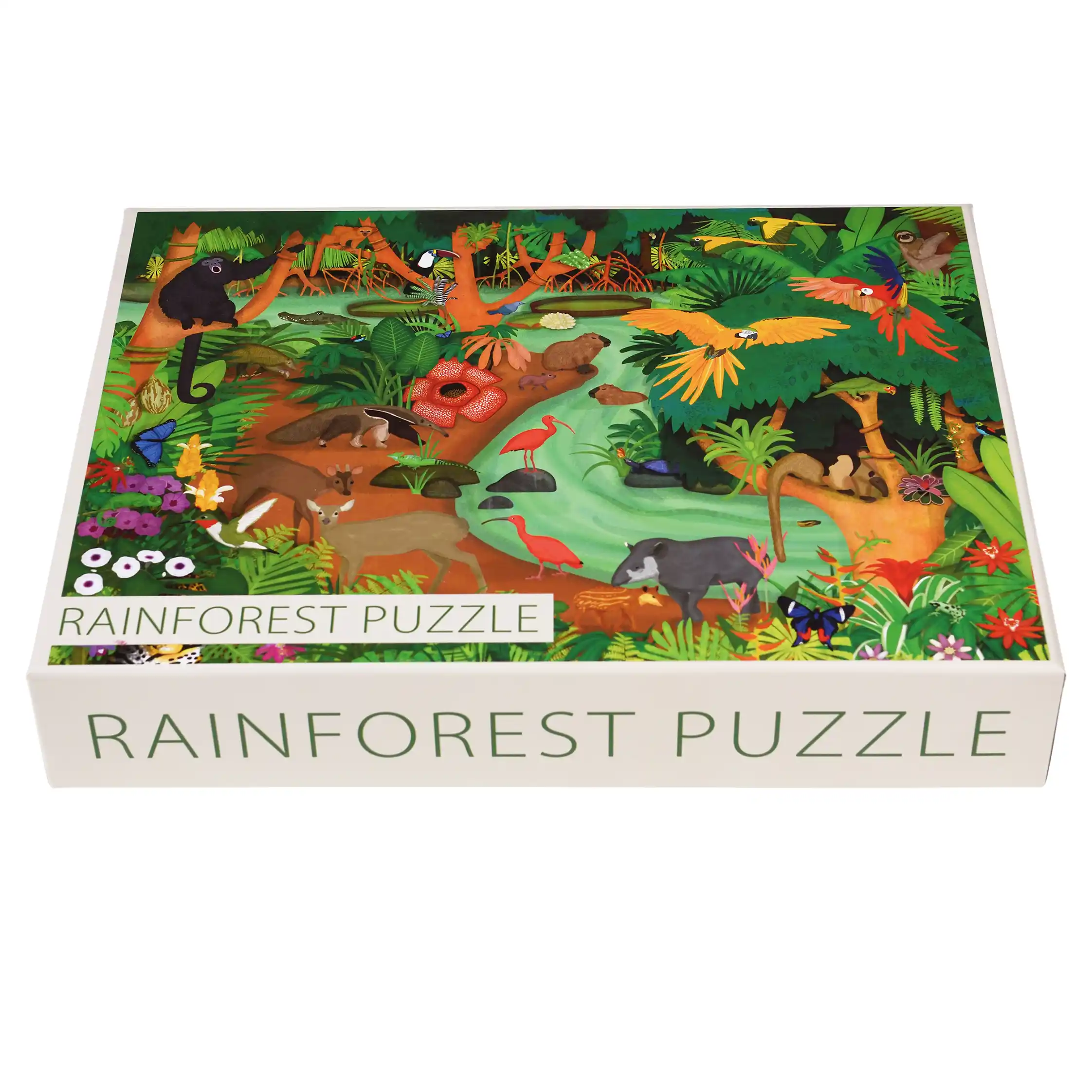 rompecabezas de 1000 piezas rainforest