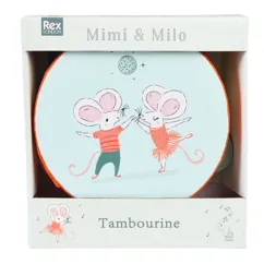 children's tambourine - mimi and milo