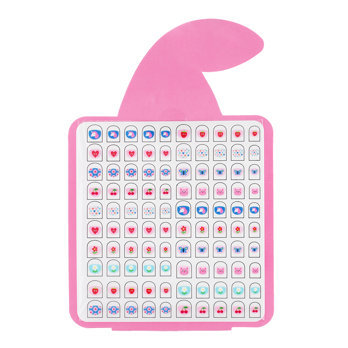nagelsticker für kinder (100-er packung) - cherry