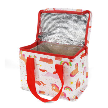 insulated lunch bag - unicorn