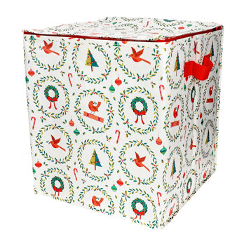 christmas bauble storage bag - classic christmas