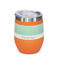 gummierter reisebecher 350ml - orange