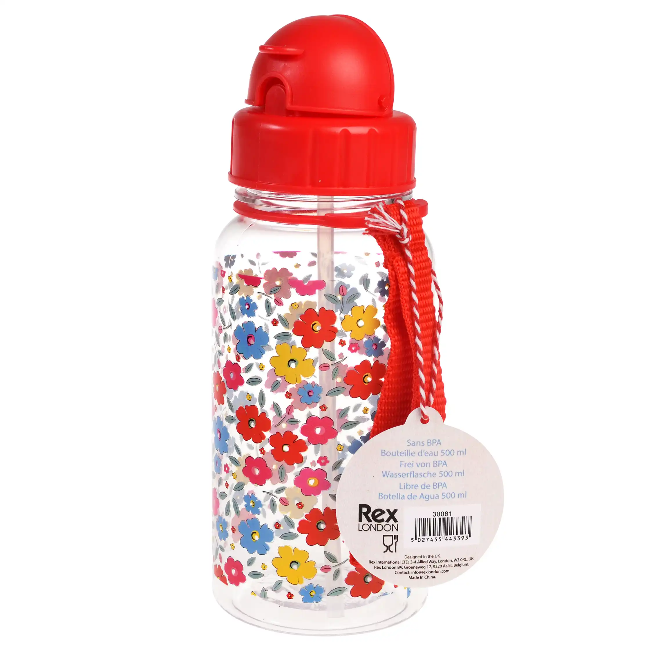 botella agua 500ml infantil tilde