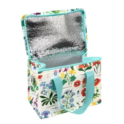 insulated lunch bag - wild flowers