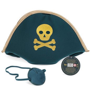 chapeau de pirate et cache-œil